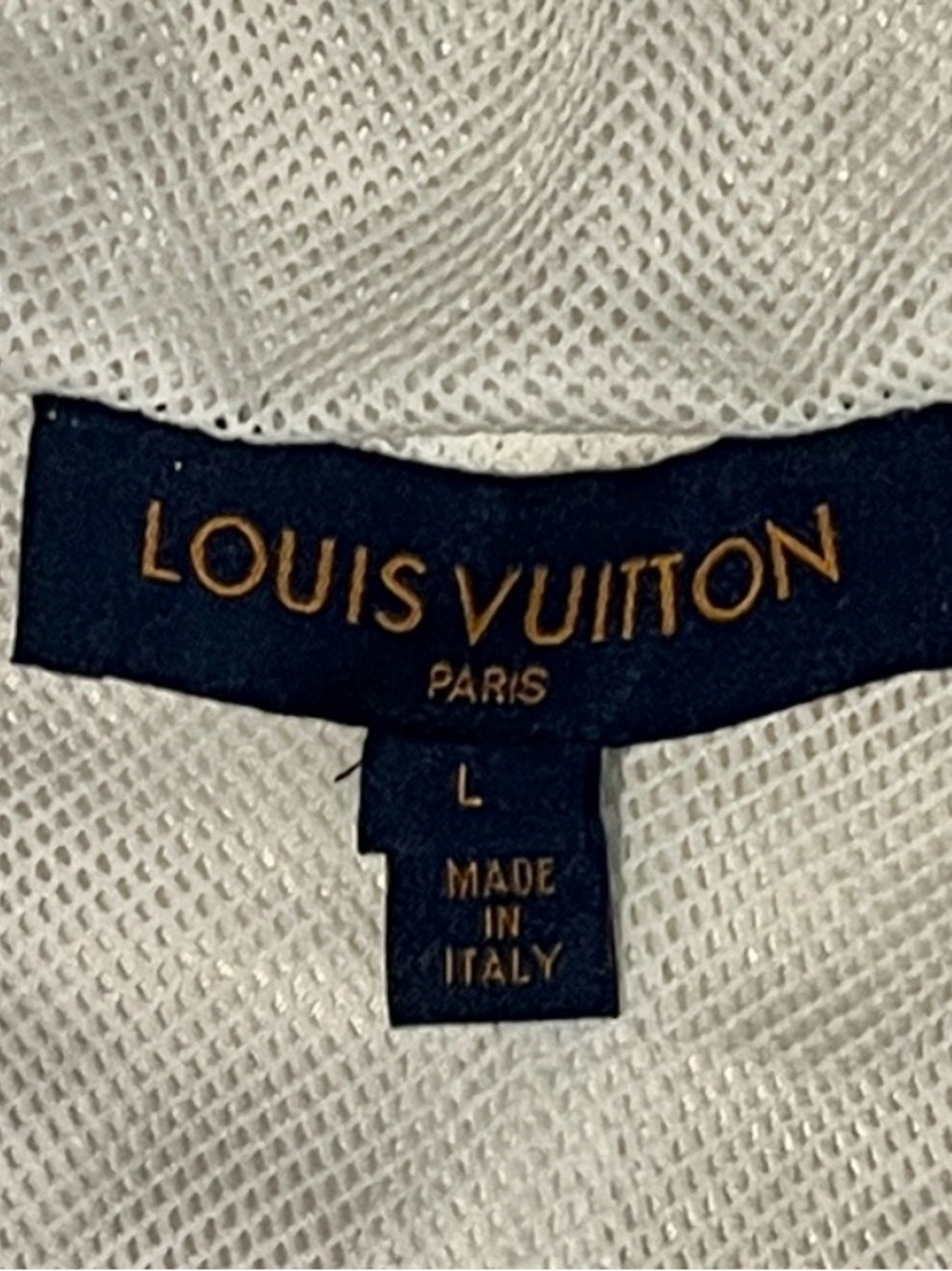 NWOT LOUIS VUITTON 🤍 WHITE NYLON JOGGER SWEATPANT/HOODED ZIP JACKET SET Women L - Picture 9 of 15